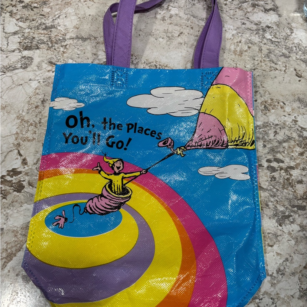Dr. Seuss Oh, the Places You'll Go Tote Bag
